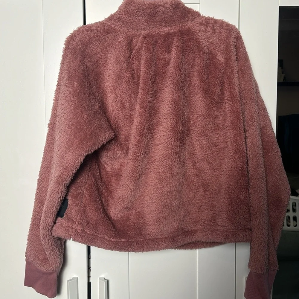 Calvin Klein Performance Sherpa quarter zip sweater SIZE XL - Picture 6 of 6